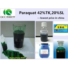 Paraquat 42% TC, 42% TK, 360g / l TK (Agrochimiques CAS No.4685-14-7: herbicide / weedicide) -lq